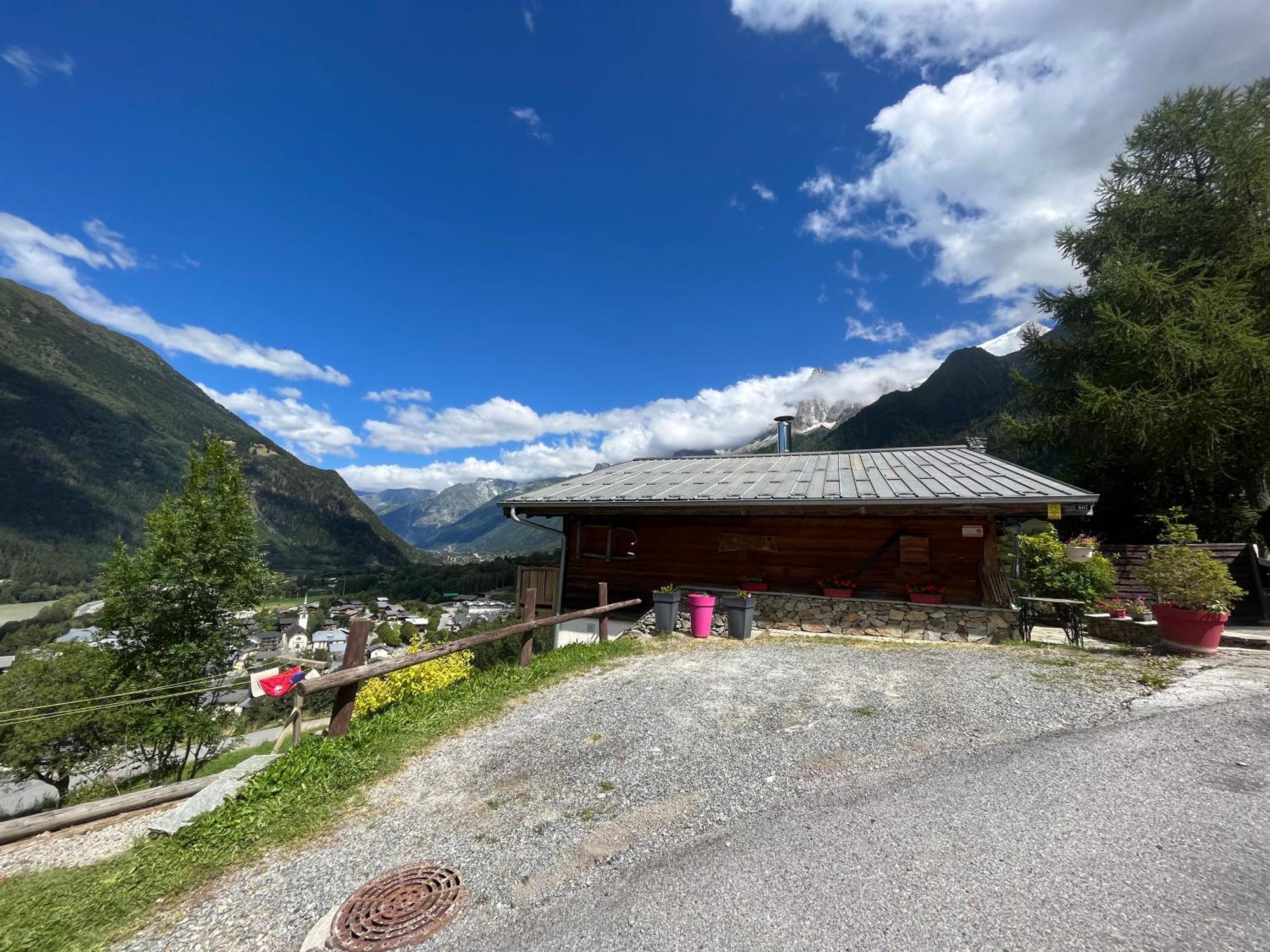 Amazing View Appartement Du Chalet Les Houches Exteriör bild