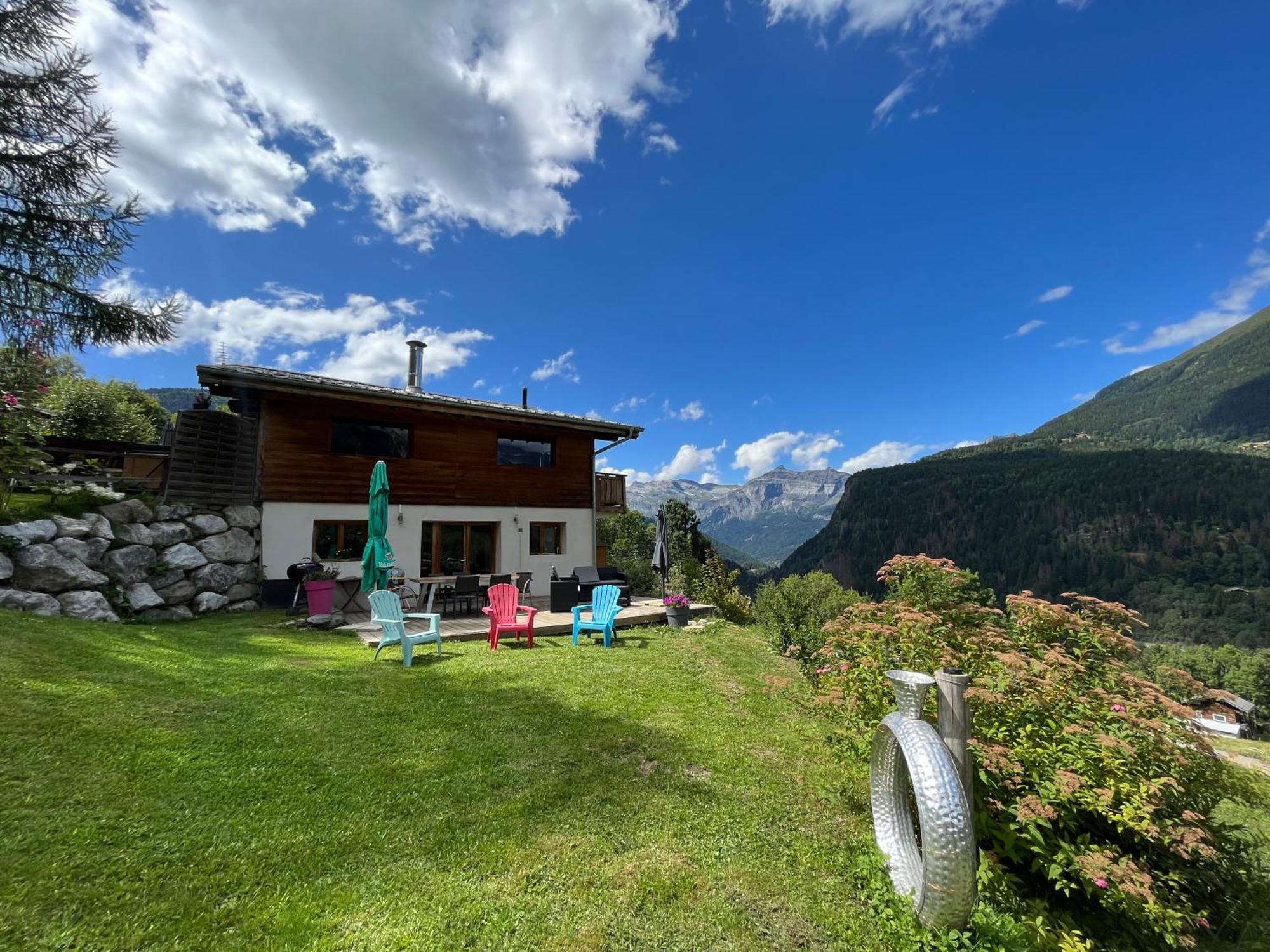 Amazing View Appartement Du Chalet Les Houches Exteriör bild